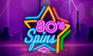 Hình ảnh trò chơi 80s Spins tại 8ku